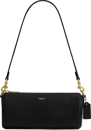 Coach Barrel Bag - BLACK - One Size