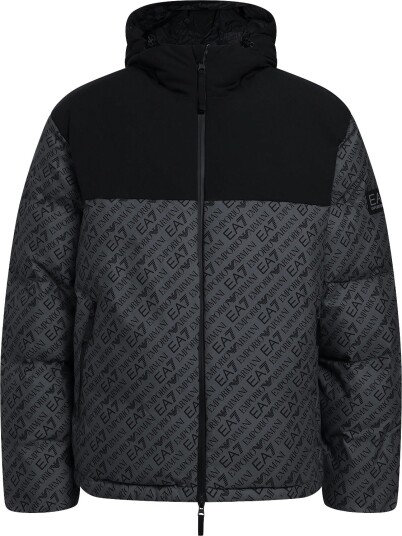 EA7 Bomber Jacket PEWTER 3XL