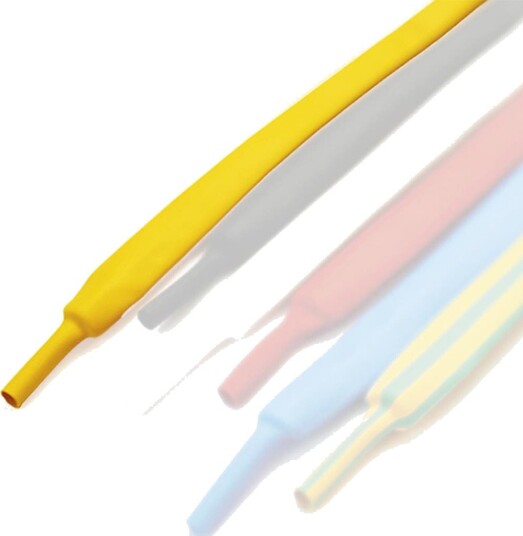 Fleximark Krympeslange 83251631 Gul 4,8 mm, 10 m