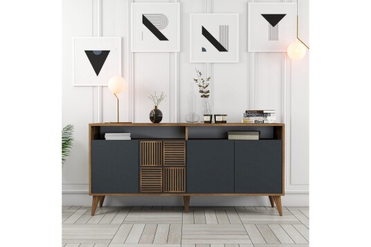 Desgrar Konsollbord 160x78 cm Brun