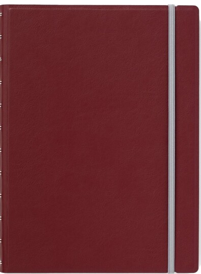 Notatbok A5 Linjert Burgundy Filofax Notatbok A5 Linjert Burgundy Filofax