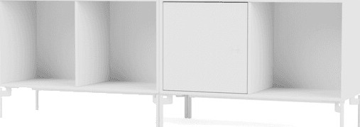 Montana Line hyllemodul New white 101 vegghengt, 1 d?r