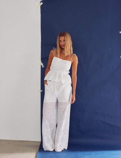 Noella Libby Blouse - White - XL Noella Libby Blouse - White - XL
