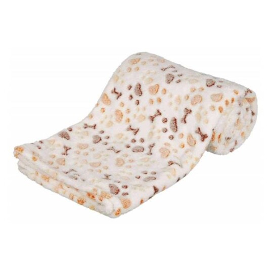 Trixie Lingo Hunde- og Katteteppe 75 x 50 cm Beige Fleece Trixie Lingo Hunde- og Katteteppe 75 x 50 cm Beige Fleece