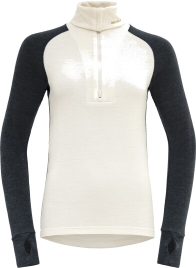 Devold Expedition Merino Silk Zip Dame C/Ink/Offwhite XL Devold Expedition Merino Silk Zip Dame C/Ink/Offwhite XL