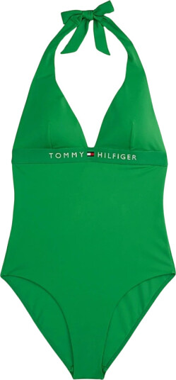 Tommy Hilfiger Dame Svømmetøy Grønn S,