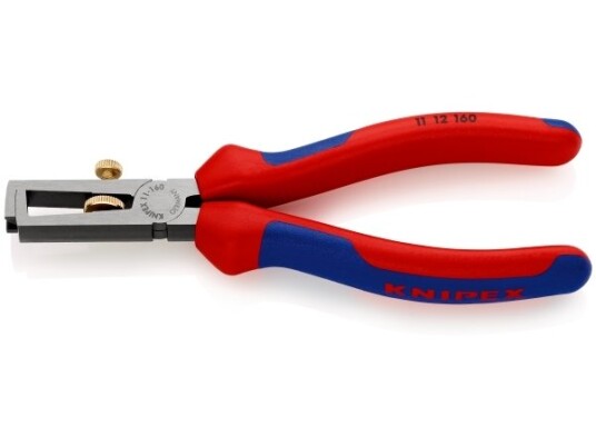 Knipex 11 12 160, Beskyttelses Isolasjon, 156 G, Blå, Rød