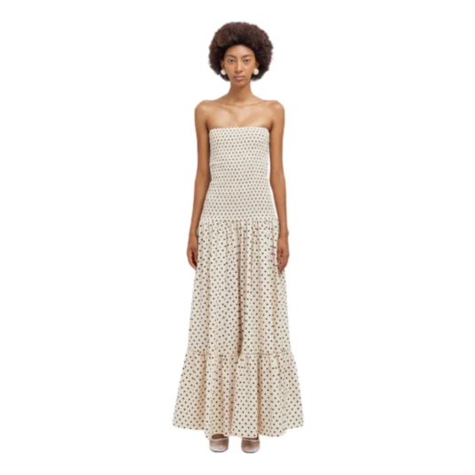 Weili Zheng Dame Kjoler Beige S, Weili Zheng Dame Kjoler Beige S,