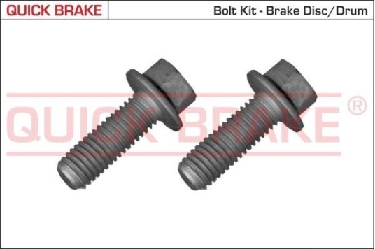 Bolt bremseskive QUICK BRAKE 11558XK Bolt bremseskive QUICK BRAKE 11558XK