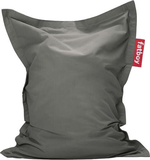Fatboy Junior Canvas Recycled Sittesekk Charcoal Grey Fatboy Junior Canvas Recycled Sittesekk Charcoal Grey