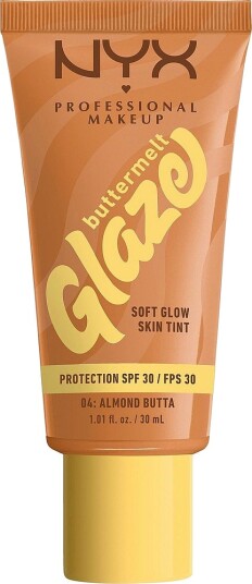 NYX Professional Makeup   Buttermelt Glaze Soft Glow Skin Tint SPF30 30 Ml   Beige