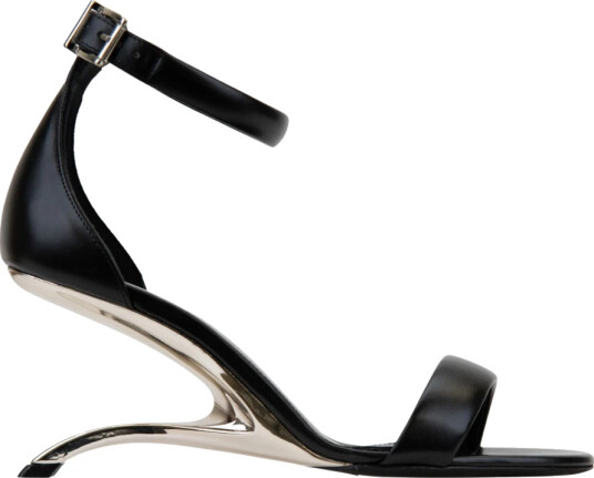 Alexander McQueen Dame Sko Svart 40 EU,