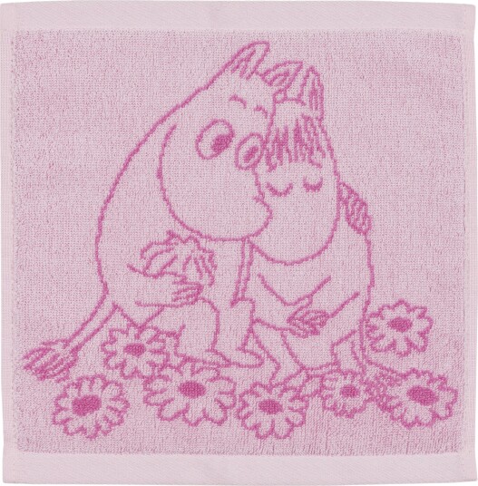 Moomin Håndkle Sweethearts 25x25 cm