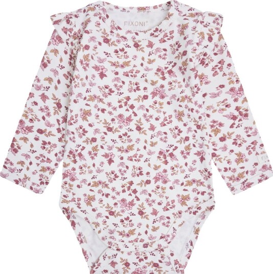 Blå Body I/e   Nostalgi Rose   Blå   1 år (80)   Langermet Body Hvit Rosa