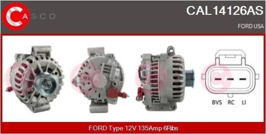 Dynamo CASCO CAL14126AS
