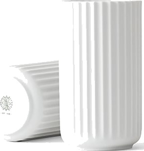 Vase Porselen Hvit 15,5cm Vase Porselen Hvit 15,5cm