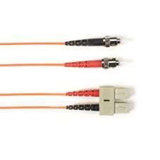 Black Box 62.5 mm Duplex Fiber Optic Kabler orange med PVC
