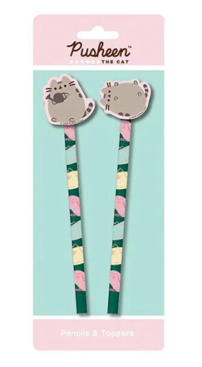 Pusheen Blyant og Viskelær 2-pk Pusheen Blyant og Viskelær 2-pk