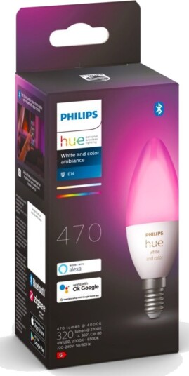 Philips HueWCA 5.3W B39 E14 EU 1p Philips HueWCA 5.3W B39 E14 EU 1p