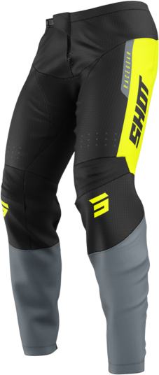 Shot Race Gear Crossbukser Shot Devo League Neon Gul
