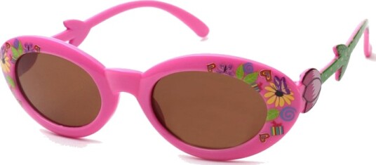 Kiddus Solbriller - Rosa blomster Kiddus Solbriller - Rosa blomster