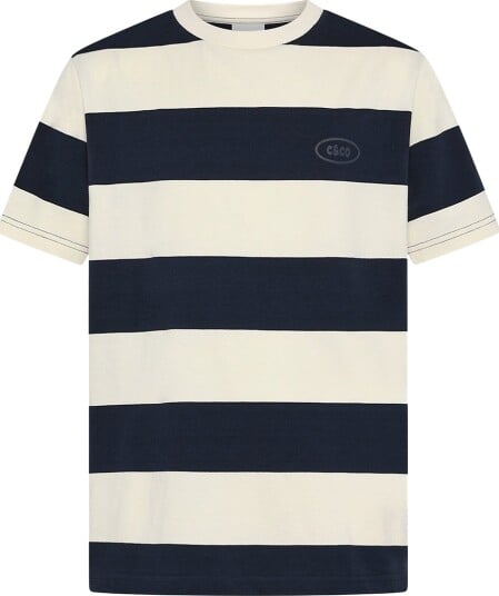 Grunt T skjorte   GrSanti   Dark Blue   Grunt   10 år 140   T skjorte Blå Hvit
