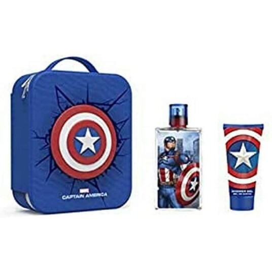 Capitán América Sett Barneparfymer Capitán América 3 Pcs Capitán América Sett Barneparfymer Capitán América 3 Pcs