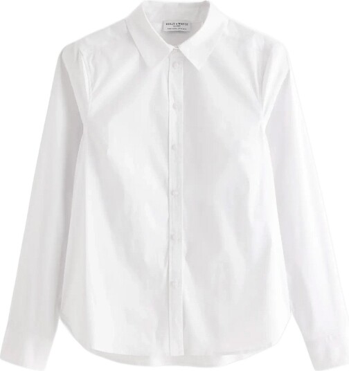 Lindex Slim Fit Shirt White 46