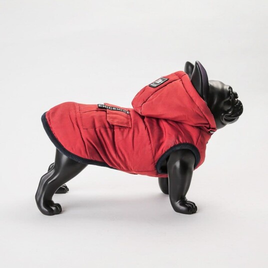 Varm Hundevest Med Avtagbar Hette Varm Hundevest Med Avtagbar Hette