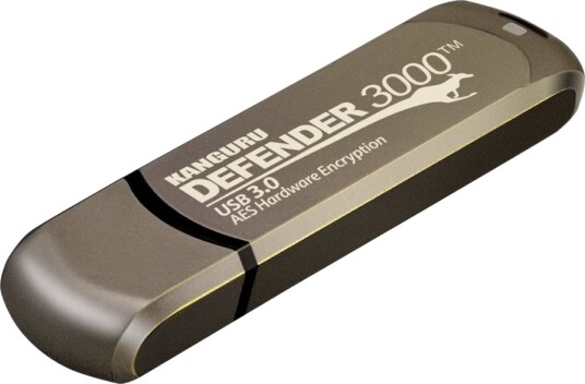 Kanguru Defender 3000 Kryptert USB-minne 32 GB USB 3.2 FIPS 140-2