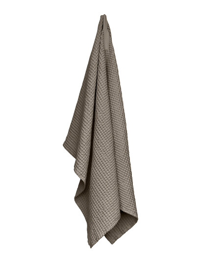 The Organic Company Big Waffle Towel And Blanket - Brown - 150X100CM x 150 The Organic Company Big Waffle Towel And Blanket - Brown - 150X100CM x 150