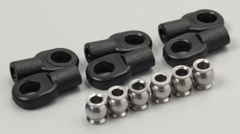 Traxxas 2742X Rod Ends Short w/Hollow Balls 6 Traxxas 2742X Rod Ends Short w/Hollow Balls 6