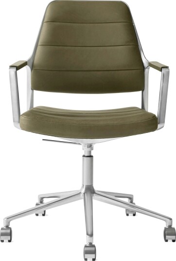 455+ Svingstol Med hjul Bosco Leather