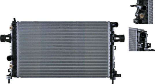Radiator MAHLE ORIGINAL CR 918 000S Radiator MAHLE ORIGINAL CR 918 000S