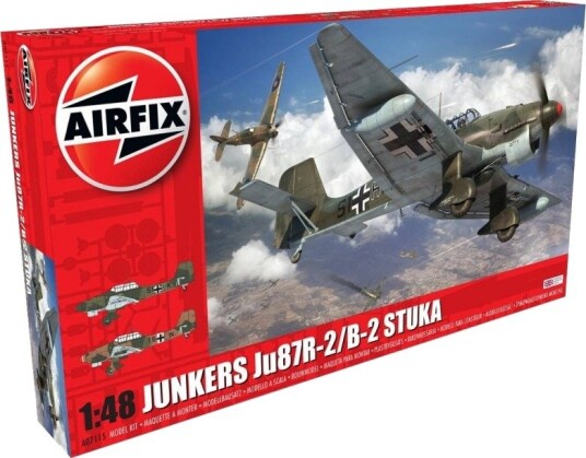 Airfix Junkers JU87B-2/R-2 1:48 Modellbyggesett av Stuka