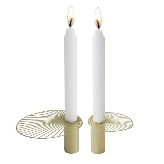 Pluto Design Sun lysestake liten 2-stk. Gull
