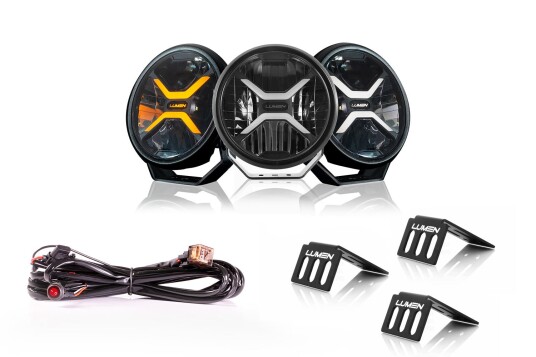 Lumen Cyclops CX7 trippel fjernlyspakke Lumen Cyclops CX7 trippel fjernlyspakke