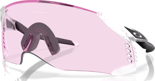 Oakley Velo Kato sykkelbriller herre matte clear/PRIZM low light Oakley Velo Kato sykkelbriller herre matte clear/PRIZM low light