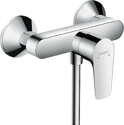 Hansgrohe Talis E 1-greps dusjbatteri Krom