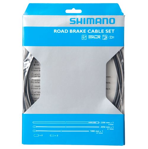 Shimano Dura Ace 7800 Bremsewiresett - Svart Shimano Dura Ace 7800 Bremsewiresett - Svart