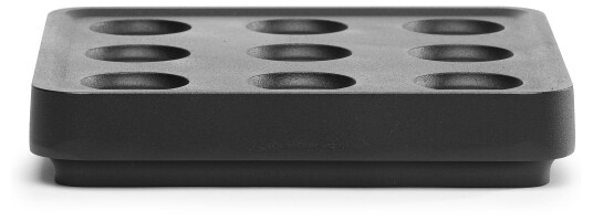 Born in Sweden Stumpastaken Lysestake i Sort Aluminium - Liten
