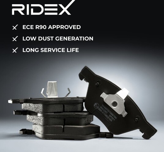 RIDEX 402B2107 Bremseklosser