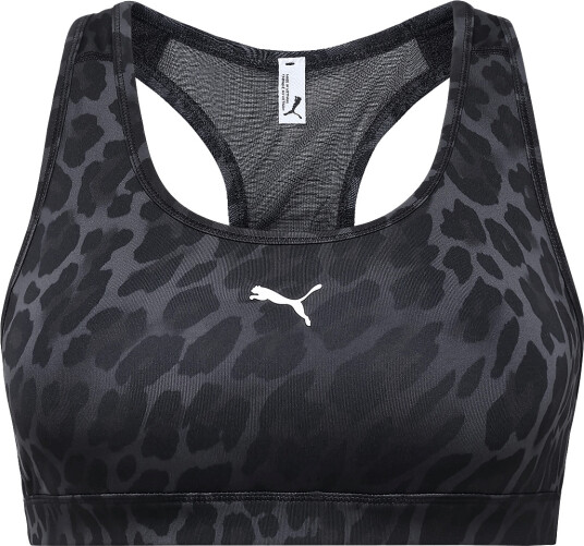 PUMA 4Keeps Bra P Spotted Haze Mid Black XS