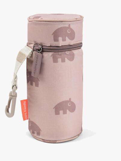 Done by Deer Kids Insulated Bottle Holder Ozzo Powder - Pink - ONE SIZE