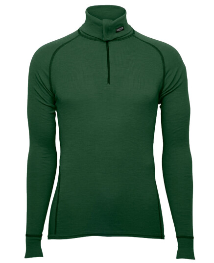 Brynje Classic Zip Polo Grønn Grønn male S Brynje Classic Zip Polo Grønn Grønn male S