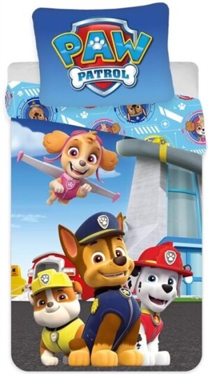 Licens Paw Patrol Sengetøy 140x200 cm 2 i 1 sengetøy 100% bomull Licens Paw Patrol Sengetøy 140x200 cm 2 i 1 sengetøy 100% bomull