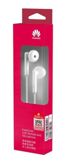 Huawei AM115 Hodesett Koblet med ledninger (ikke trådløs) In-ear Samtaler/musikk Hvit Huawei AM115 Hodesett Koblet med ledninger (ikke trådløs) In-ear Samtaler/musikk Hvit