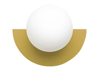 Swedish Ninja Candy Little Circle 180 S Vegglampe Sandcastle Ochre