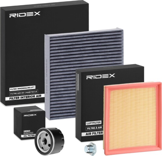 Filtersett RIDEX 4055F7435 Filtersett RIDEX 4055F7435