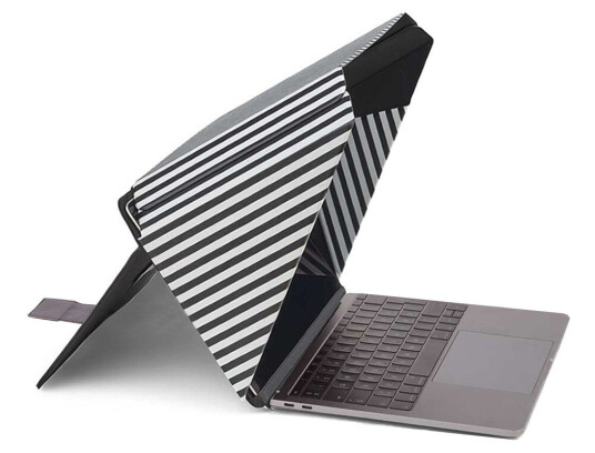 Philbert, Universell Philbert Deksel til 12" / 13" / 14" Laptop m. Solskjold & Integrert Personvern - Striper